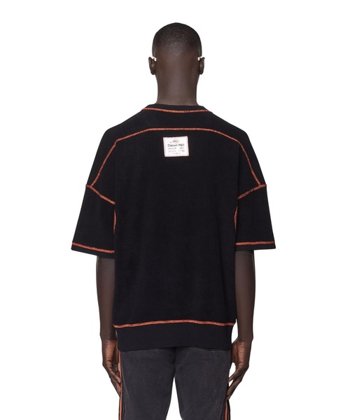 DIESEL（ディーゼル）の「メンズ スウェット 半そで パイル（スウェット・メンズ・ホワイト/ブラック・SMALL/LARGE/XX-LARGE/MEDIUM/X-LARGE/X-SMALL）」の13枚目の写真