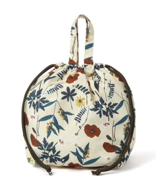 studio CLIP（スタディオクリップ）の「お出掛け柄巾着バッグ（トートバッグ・レディース・ネイビー/グレー/サックスブルー/その他1/アイボリー/レッド/グリーン/オレンジ・FREE）」の3枚目の写真