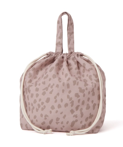 studio CLIP（スタディオクリップ）の「お出掛け柄巾着バッグ（トートバッグ・レディース・ネイビー/グレー/サックスブルー/その他1/アイボリー/レッド/グリーン/オレンジ・FREE）」の2枚目の写真