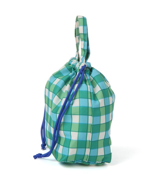 studio CLIP（スタディオクリップ）の「お出掛け柄巾着バッグ（トートバッグ・レディース・ネイビー/グレー/サックスブルー/その他1/アイボリー/レッド/グリーン/オレンジ・FREE）」の11枚目の写真