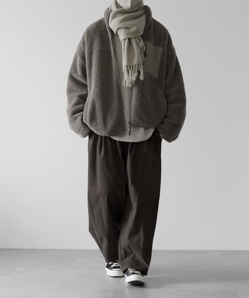 RUUBON】raschel weave soft muffler / ラッセルウェーブ ソフト