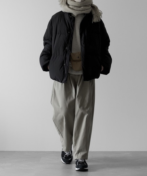 RUUBON（ルーボン）の「【RUUBON】raschel weave soft muffler / ラッセルウェーブ ソフトマフラー（マフラー・メンズ・ブラウン/ブラック/ナチュラル/ダークブラウン/ダークブラック/ベージュ・FREE）」の19枚目の写真