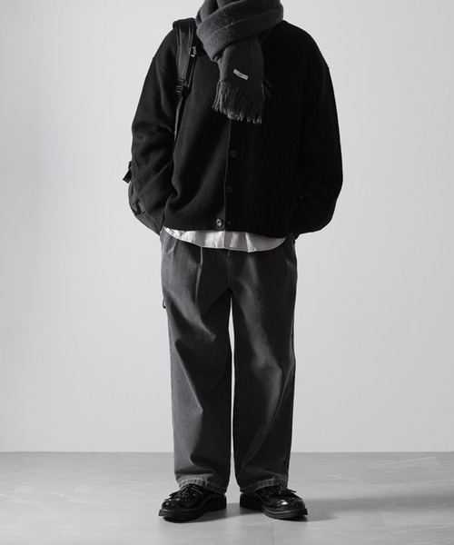 RUUBON】raschel weave soft muffler / ラッセルウェーブ ソフト