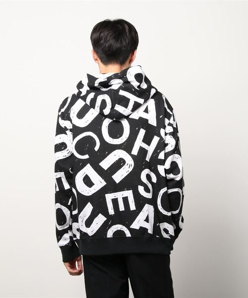 DC（ディーシー）の「DC SHOES 22 LOGO GRAPHIC PH / ディーシーシューズ 22 ロゴグラフィック PH（パーカー・メンズ・ブラック系その他/ブラック・L/XL/M）」の4枚目の写真