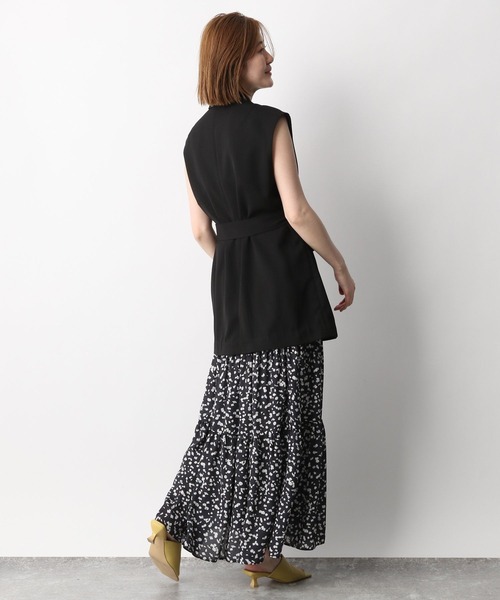 A part by（アパートバイ）の「ムジガラティアードスカート 276088