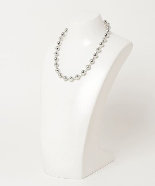Figments（フィグメンツ）の「メタルパールネックレス（ネックレス・レディース・シルバー・FREE）」の6枚目の写真