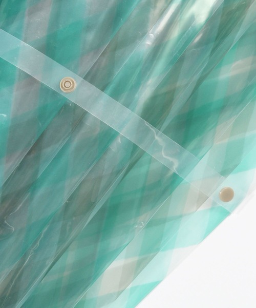 studio CLIP（スタディオクリップ）の「ジャンボビニール傘（長傘・レディース・ブルー/グリーン/ブラウン・FREE）」の10枚目の写真