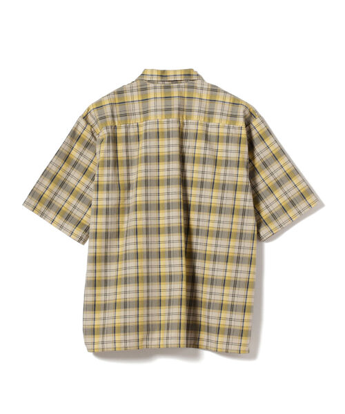 BEAMS(ビームス)の「BEAMS / T/Cツイル ワーク チェックイージーシャツ(シャツ/ブラウス・メンズ・ベージュ/グリーン・SMALL/MEDIUM/LARGE/X-LARGE)」の16枚目の写真