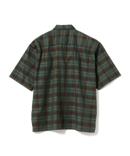 BEAMS(ビームス)の「BEAMS / T/Cツイル ワーク チェックイージーシャツ(シャツ/ブラウス・メンズ・ベージュ/グリーン・SMALL/MEDIUM/LARGE/X-LARGE)」の20枚目の写真