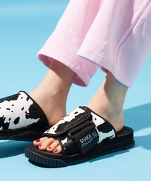 SHAKA | SHAKA/シャカ X-PACKER COWHAIR スライドサンダル 433153 カウヘア(サンダル)