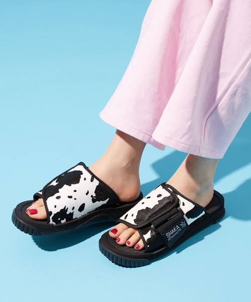 SHAKA(シャカ)の「SHAKA/シャカ X-PACKER COWHAIR スライドサンダル 433153 カウヘア(サンダル・レディース・ナチュラル/レオパード/その他9・23.0cm/24.0cm/25.0cm/26.0cm/27.0cm/28.0cm)」の10枚目の写真