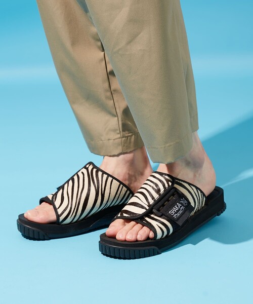 SHAKA(シャカ)の「SHAKA/シャカ X-PACKER COWHAIR スライドサンダル 433153 カウヘア(サンダル・レディース・ナチュラル/レオパード/その他9・23.0cm/24.0cm/25.0cm/26.0cm/27.0cm/28.0cm)」の7枚目の写真