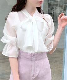 OLIVE des OLIVE | ダブルフロントシアーブラウス(シャツ/ブラウス)