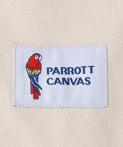 PARROTT CANVAS(パロットキャンバス)の「【PARROTT CANVAS】別注キャンバストートバッグ(トートバッグ・メンズ・ホワイト/ネイビー/グリーン・FREE)」の14枚目の写真