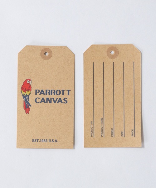 PARROTT CANVAS(パロットキャンバス)の「【PARROTT CANVAS】別注キャンバストートバッグ(トートバッグ・メンズ・ホワイト/ネイビー/グリーン・FREE)」の20枚目の写真