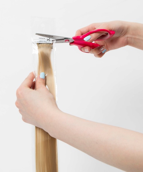 WEGO（ウィゴー）の「WEGO/ヘアピン付きカラーエクステ（ヘアピン・レディース・ブルー/ネイビー/グレー/ゴールド/ピンク・FREE）」の17枚目の写真