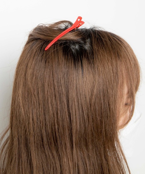 WEGO（ウィゴー）の「WEGO/ヘアピン付きカラーエクステ（ヘアピン・レディース・ブルー/ネイビー/グレー/ゴールド/ピンク・FREE）」の19枚目の写真