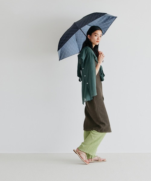 russet(ラシット)の「晴雨兼用折り畳み傘(FO-014)(折りたたみ傘・レディース・ブラック/グレー系その他・FREE)」の18枚目の写真