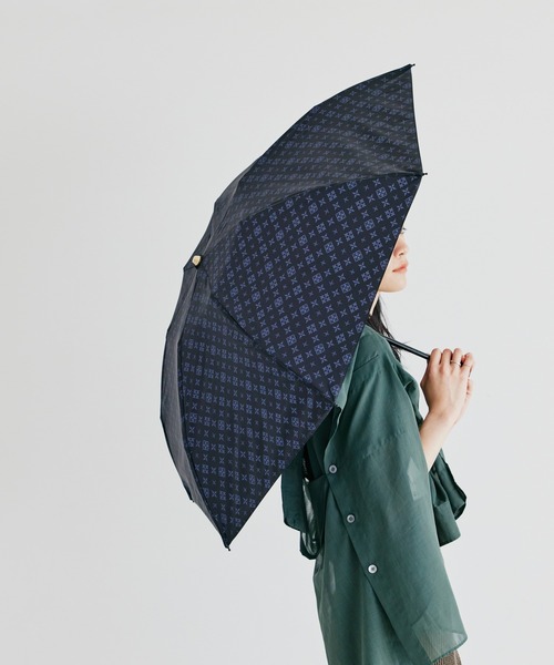 russet(ラシット)の「晴雨兼用折り畳み傘(FO-014)(折りたたみ傘・レディース・ブラック/グレー系その他・FREE)」の16枚目の写真