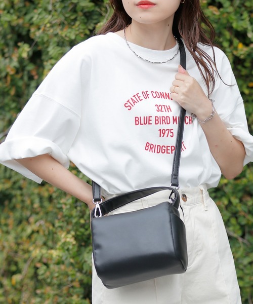 CIAOPANIC TYPY(チャオパニックティピー)の「2WAYワンハンドルミニショルダーバッグ(ショルダーバッグ・レディース・ホワイト/シルバー/ブラック・ONE SIZE)」の4枚目の写真