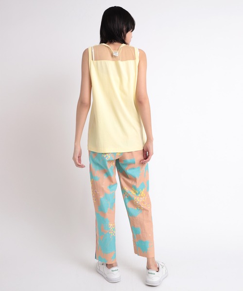 RNA（アールエヌエー）の「R3965 アブストラクトペイントイージーパンツ（その他パンツ・レディース・クリーム/サーモンピンク/ブラウン×イエロー・MEDIUM）」の8枚目の写真