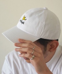 （What it isNt）ART BY MARKGONZALES（ワットイットイズント）の「【（What it isNt）ART BY MARKGONZALES】刺繍 ローキャップ（キャップ）」