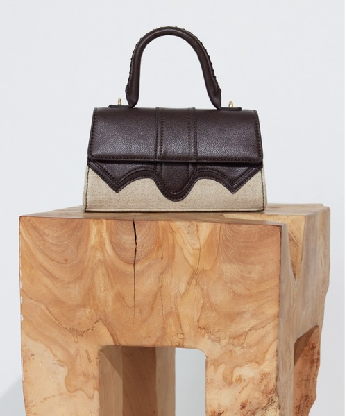 ALEXIA STAM（アリシアスタン）の「Western Two-Way Bag/ウエスタン2Wayバッグ（ハンドバッグ・レディース・キャメル/ブラウン・FREE）」の5枚目の写真