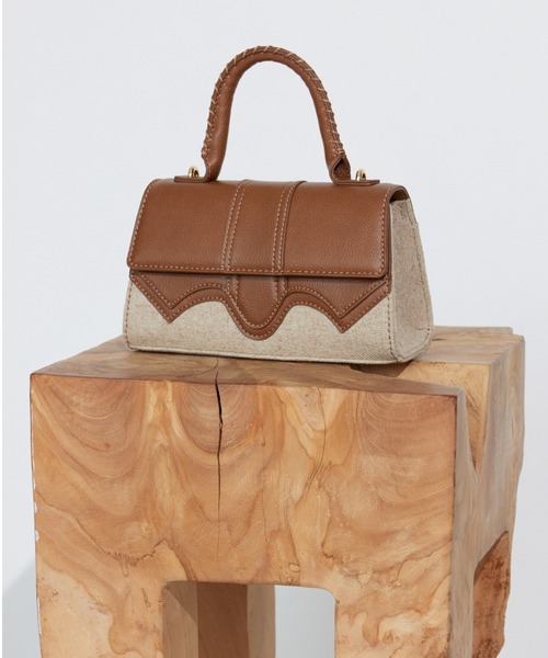 ALEXIA STAM（アリシアスタン）の「Western Two-Way Bag/ウエスタン2Wayバッグ（ハンドバッグ・レディース・キャメル/ブラウン・FREE）」の8枚目の写真