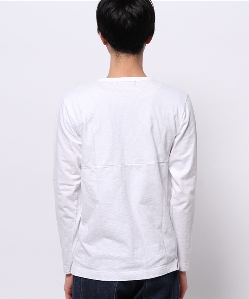 OUTLET（アウトレット）の「【WHO'S WHO gallery】GGルーズポケットTEE（Tシャツ/カットソー・メンズ・チャコールグレー/ホワイト・FREE）」の5枚目の写真