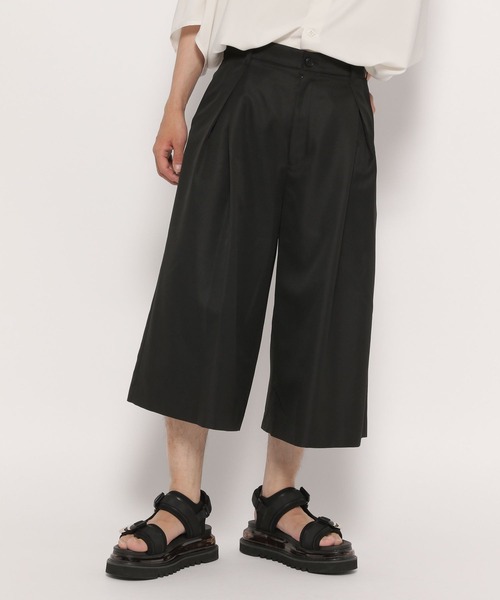 HARE（ハレ）の「【WEB限定】BOXタックガウチョパンツ(HARE)（その他パンツ・メンズ・ブラック・SMALL/MEDIUM）」の7枚目の写真