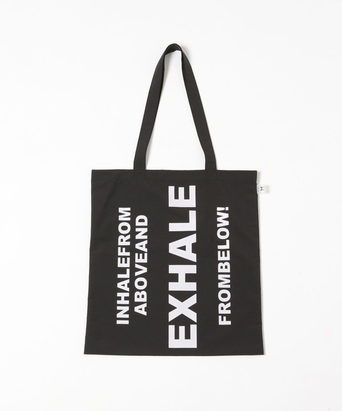 HEREIAM(ヘレイアム)の「【HEREIAM】EXHALEトートバッグ(エコバッグ/サブバッグ・レディース・ライトブルー/ブラック/オレンジ/その他9・FREE)」の2枚目の写真