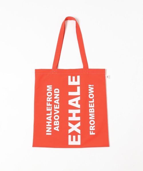 HEREIAM(ヘレイアム)の「【HEREIAM】EXHALEトートバッグ(エコバッグ/サブバッグ・レディース・ライトブルー/ブラック/オレンジ/その他9・FREE)」の12枚目の写真