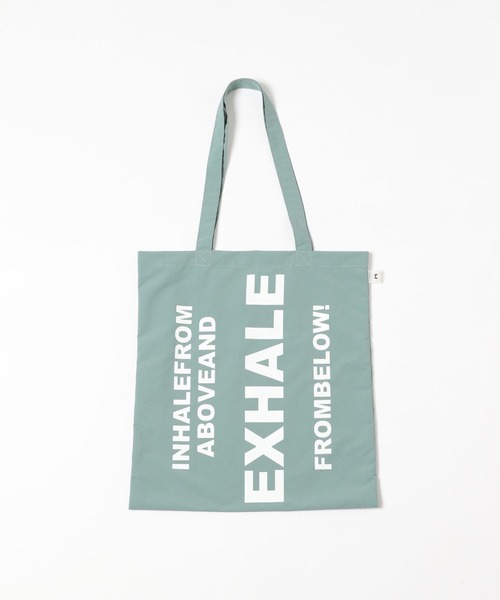 HEREIAM(ヘレイアム)の「【HEREIAM】EXHALEトートバッグ(エコバッグ/サブバッグ・レディース・ライトブルー/ブラック/オレンジ/その他9・FREE)」の10枚目の写真