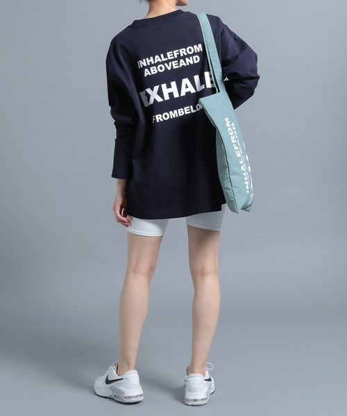 HEREIAM(ヘレイアム)の「【HEREIAM】EXHALEトートバッグ(エコバッグ/サブバッグ・レディース・ライトブルー/ブラック/オレンジ/その他9・FREE)」の8枚目の写真