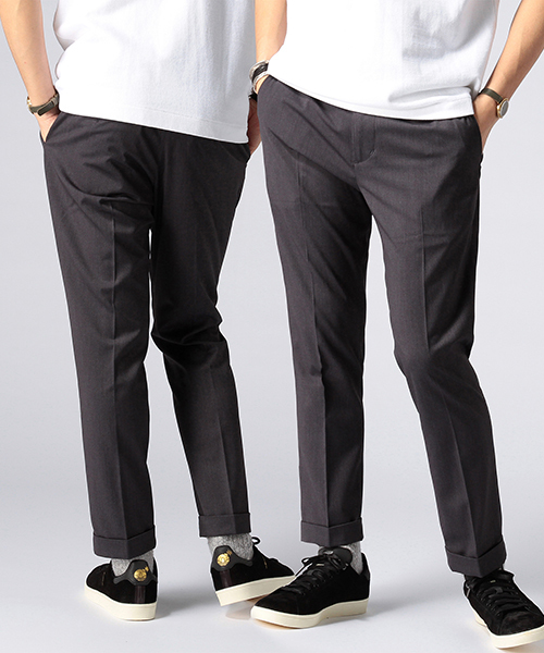 BEAMS(ビームス)の「○BEAMS / ストレッチ スラックス(その他パンツ・メンズ・ネイビー/ブラック/グレー・LARGE/MEDIUM/SMALL/X-LARGE)」の1枚目の写真