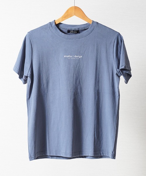 leune(ルネ)の「【leune】ロゴTシャツ ストリート トップス(その他トップス・レディース・ホワイト/ブラック/ネイビー/ベージュ・MEDIUM)」の4枚目の写真
