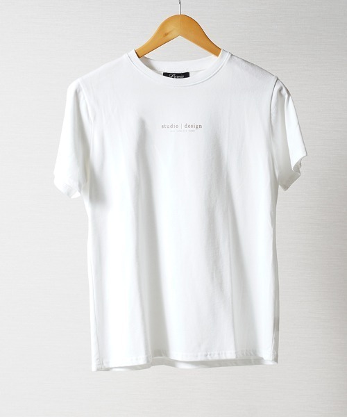 leune(ルネ)の「【leune】ロゴTシャツ ストリート トップス(その他トップス・レディース・ホワイト/ブラック/ネイビー/ベージュ・MEDIUM)」の10枚目の写真