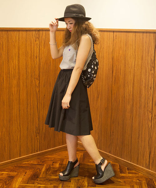 Champion(チャンピオン)の「【Gina掲載】【カタログ掲載】(CHAMPION/ROSEBUD) CWSF331 20S/1 JERSEY SLEEVELESS POCKET TEE(Tシャツ/カットソー・レディース・ホワイト/グレー/イエロー/ブラック/ネイビー/ラベンダー・S/M)」の20枚目の写真