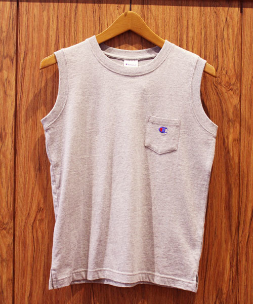 Champion(チャンピオン)の「【Gina掲載】【カタログ掲載】(CHAMPION/ROSEBUD) CWSF331 20S/1 JERSEY SLEEVELESS POCKET TEE(Tシャツ/カットソー・レディース・ホワイト/グレー/イエロー/ブラック/ネイビー/ラベンダー・S/M)」の19枚目の写真