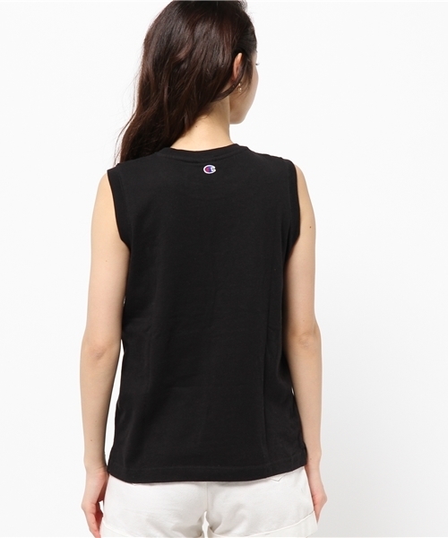 Champion(チャンピオン)の「【Gina掲載】【カタログ掲載】(CHAMPION/ROSEBUD) CWSF331 20S/1 JERSEY SLEEVELESS POCKET TEE(Tシャツ/カットソー・レディース・ホワイト/グレー/イエロー/ブラック/ネイビー/ラベンダー・S/M)」の22枚目の写真