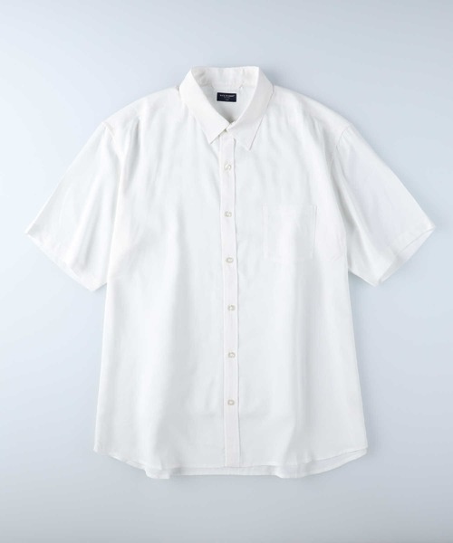 BACK NUMBER（バックナンバー）の「接触冷感の生地で夏でも涼しく【BACK NUMBER】「COOL」半袖シャツ（シャツ/ブラウス・メンズ・ブラック/ブルー/ホワイト×ブルー/ホワイト/サックスブルー/ケリー・L/M/S/XL）」の11枚目の写真