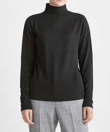 INED CLARO | ウォッシャブルウールハイネックニット(ニット/セーター)