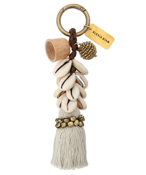 新品ALEXIA STAM shell key chain ALEXIA STAM（アリシアスタン）の「Charm Shell Keychain/シェル