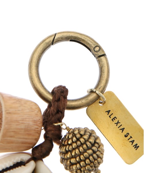 ALEXIA STAM（アリシアスタン）の「Charm Shell Keychain/シェル