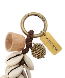 ALEXIA STAM（アリシアスタン）の「Charm Shell Keychain/シェル