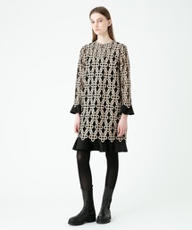 ☆ LOULOU WILLOUGHBY ジオメトリック レースワンピース 2 66784250b_14_d_215.jpg