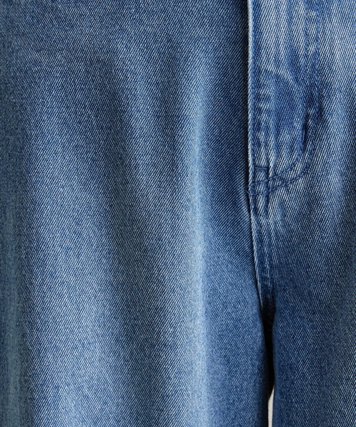 COLLAGE GALLARDAGALANTE（コラージュガリャルダガランテ）の「拘りのボリューム感/足長効果/スプレッドデニム/Q.anos/キュアノス（デニムパンツ・レディース・ブルー・0/1）」の7枚目の写真