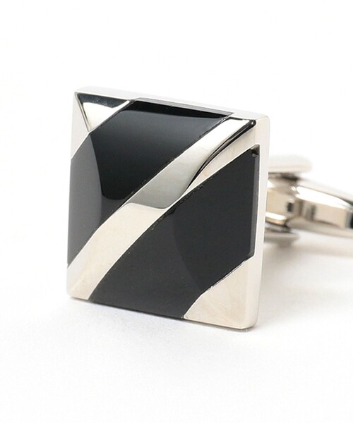 ELIZABETH PARKER（エリザベスパーカー）の「elizabeth parker / カバード カフリンクス（カフリンクス・メンズ・ブラック/ブルー・ONE SIZE）」の13枚目の写真