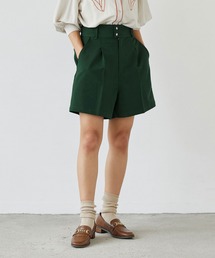 179/WG | センタータックショートパンツ(その他パンツ)