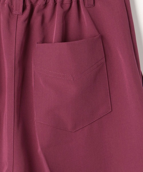 179/WG(イチナナキュウダブルジー)の「センタータックショートパンツ(その他パンツ・レディース・ブラック/パープル/グリーン・MEDIUM)」の10枚目の写真